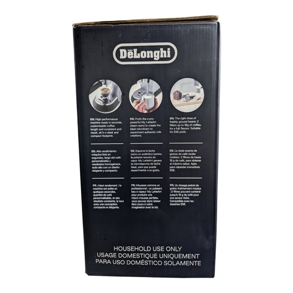 DeLonghi Dedica Arte Espresso and Cappuccino Maker New - Picture 2 of 3